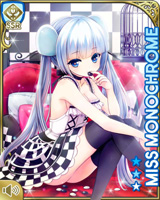 [Miss Monochrome] No.0072 Card Image